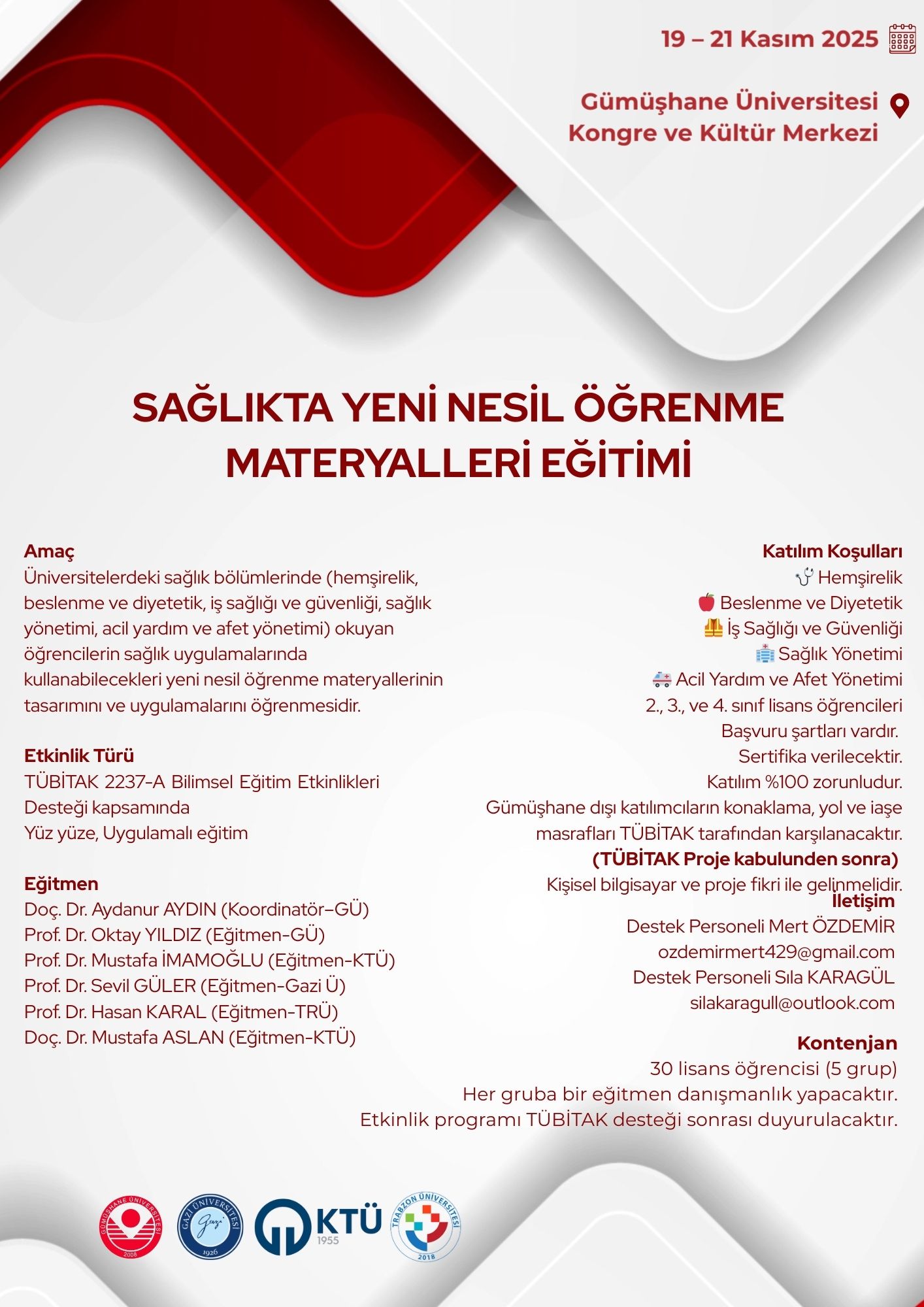 Araştırma Projesi Hazırlama Eğitimi Afişi