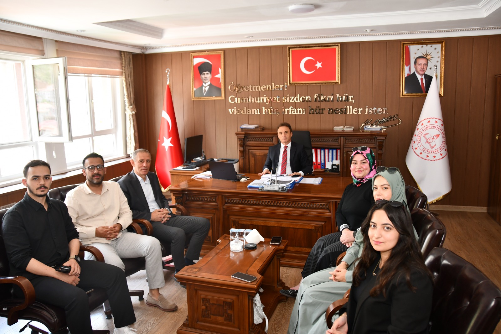 Gümüşhane-TTO, Gümüşhane İl Milli Eğitim Müdürlüğü'nü ziyaret etti.