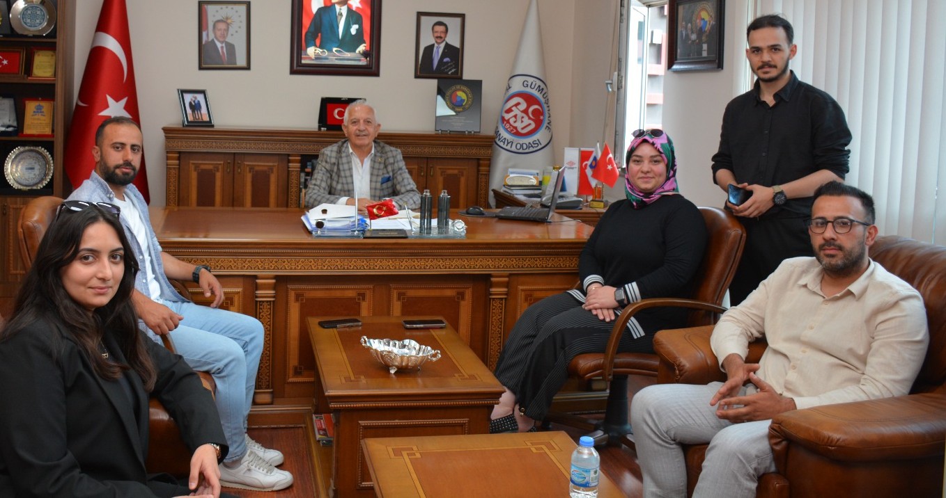 Gümüşhane-TTO, Gümüşhane Ticaret ve Sanayi Odası'nı ziyaret etti.