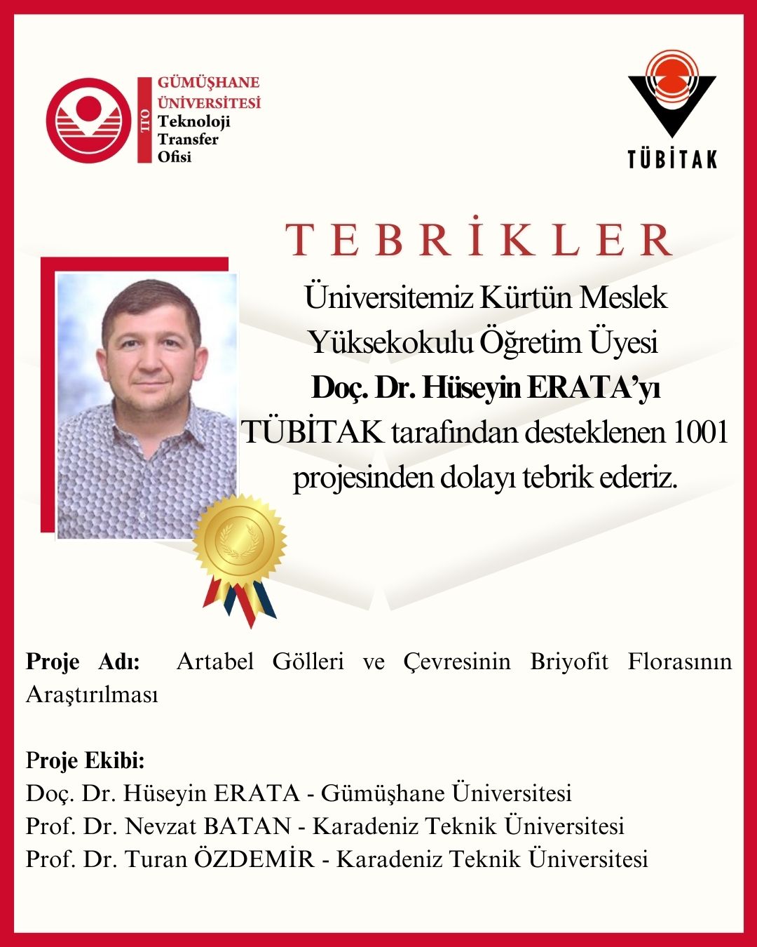 Doç. Dr. Hüseyin ERATA